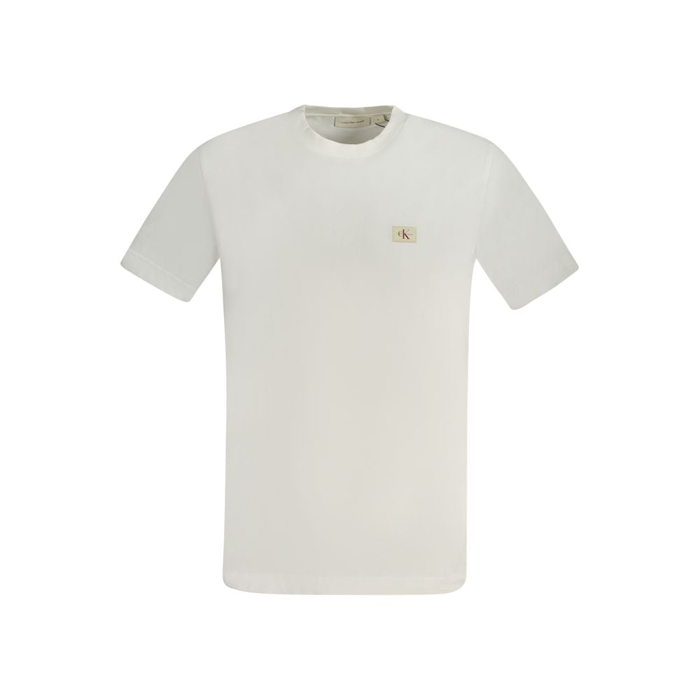 T-shirt homme en coton blanc Calvin Klein