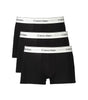Caleçon boxer noir en coton pour homme Calvin Klein