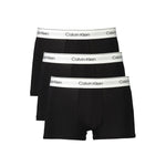 Caleçon boxer noir en coton pour homme Calvin Klein