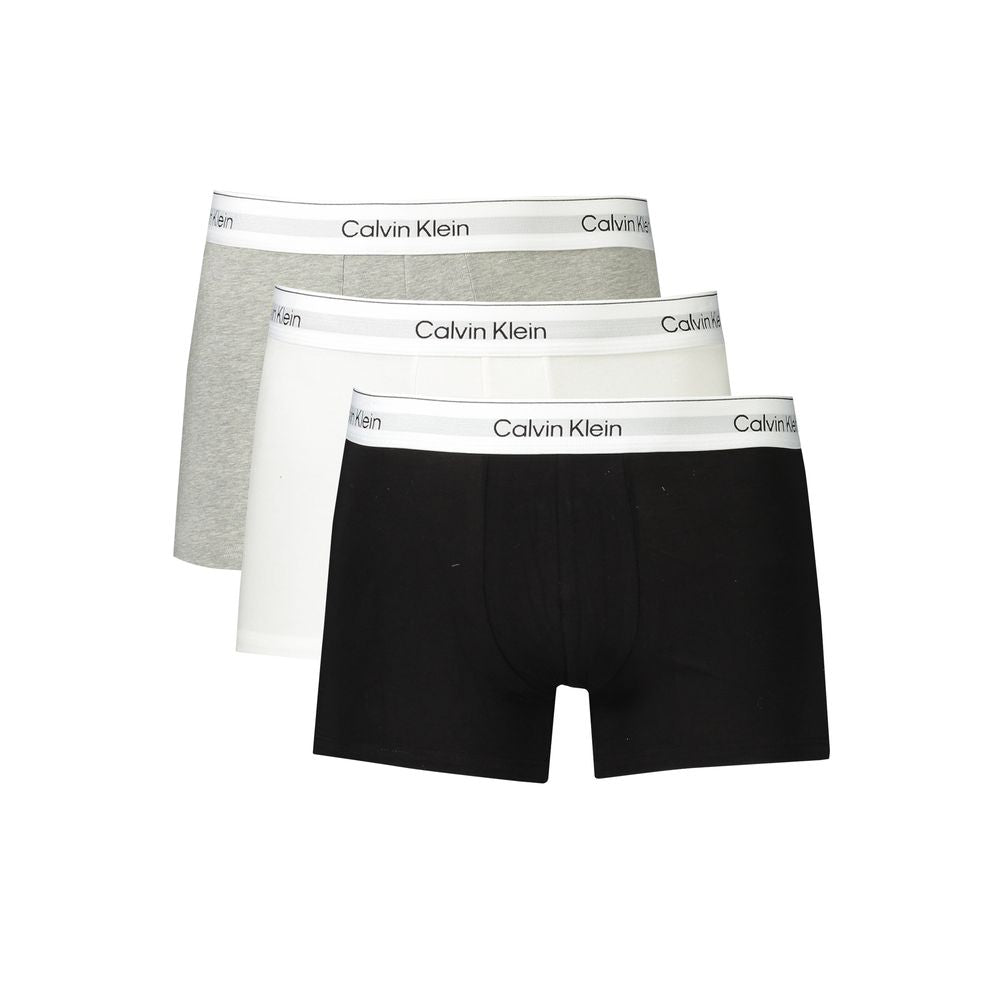 Boxer homme en coton marron Calvin Klein