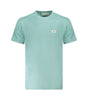 Calvin Klein Light Blue Cotton Men T-Shirt