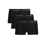 Calvin Klein Black Cotton Men Boxer