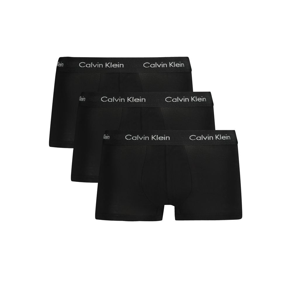 Boxer homme en coton noir Calvin Klein