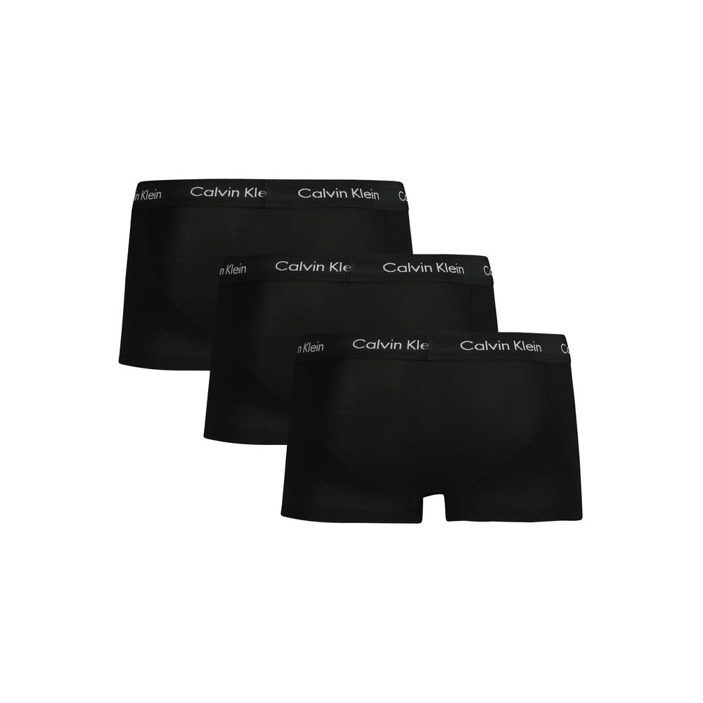 Boxer homme en coton noir Calvin Klein