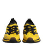 Dolce & Gabbana Yellow SORRENTO Sport Stretch Sneakers Shoes