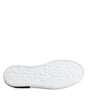 Dolce & Gabbana Red Logo Low Top Slip On Men Sneakers Shoes