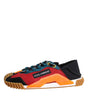 Dolce & Gabbana Multicolor Logo Low Top NS1 Sneakers Shoes