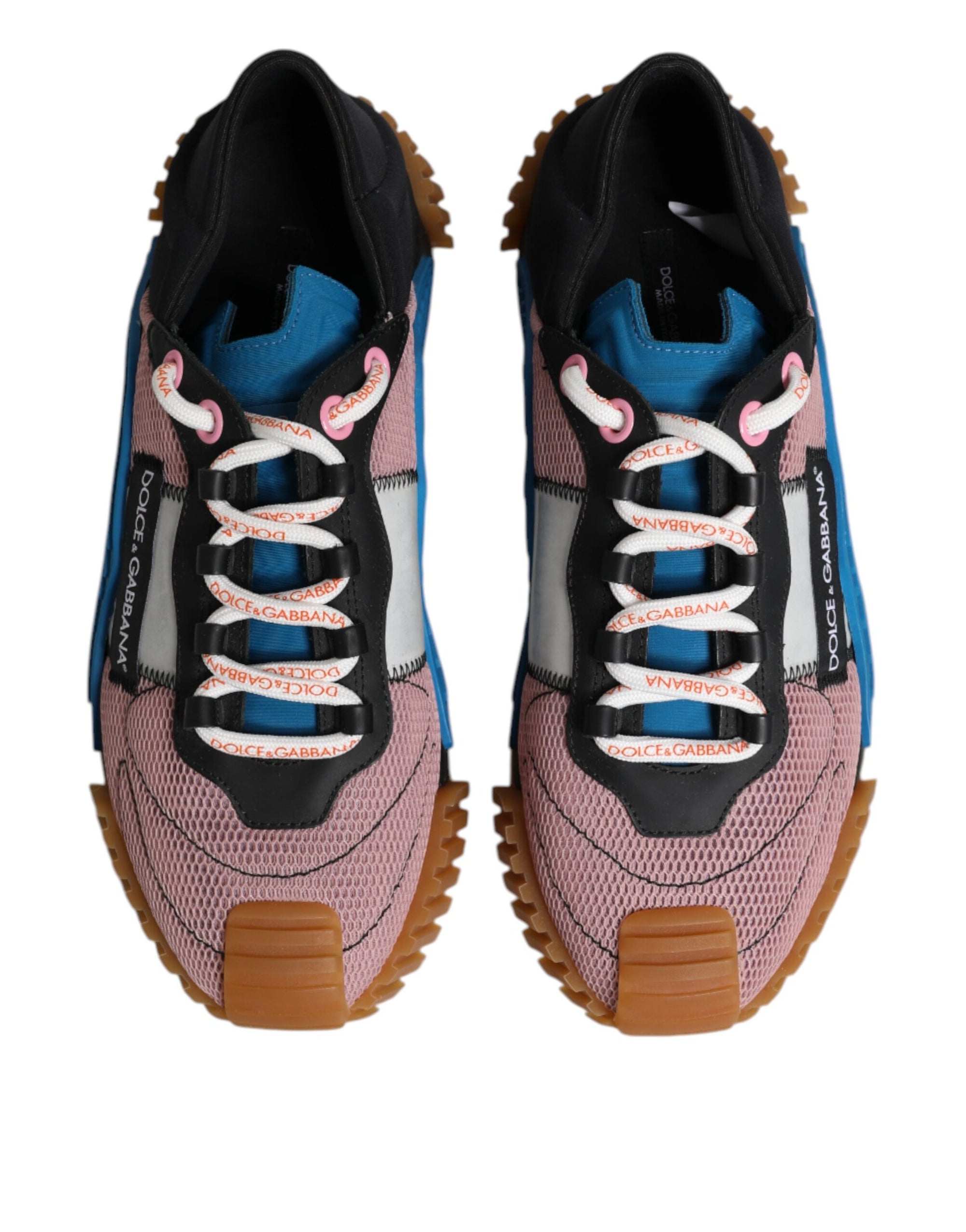 Dolce & Gabbana Multicolor Logo Low Top NS1 Sneakers Shoes