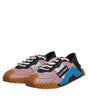 Dolce & Gabbana Multicolor Logo Low Top NS1 Sneakers Shoes