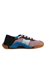 Dolce & Gabbana Multicolor Logo Low Top NS1 Sneakers Shoes