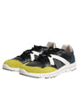 Dolce &amp; Gabbana Multicolor Lace Up Low Top Men Sneakers Shoes