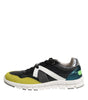 Dolce &amp; Gabbana Multicolor Lace Up Low Top Men Sneakers Shoes