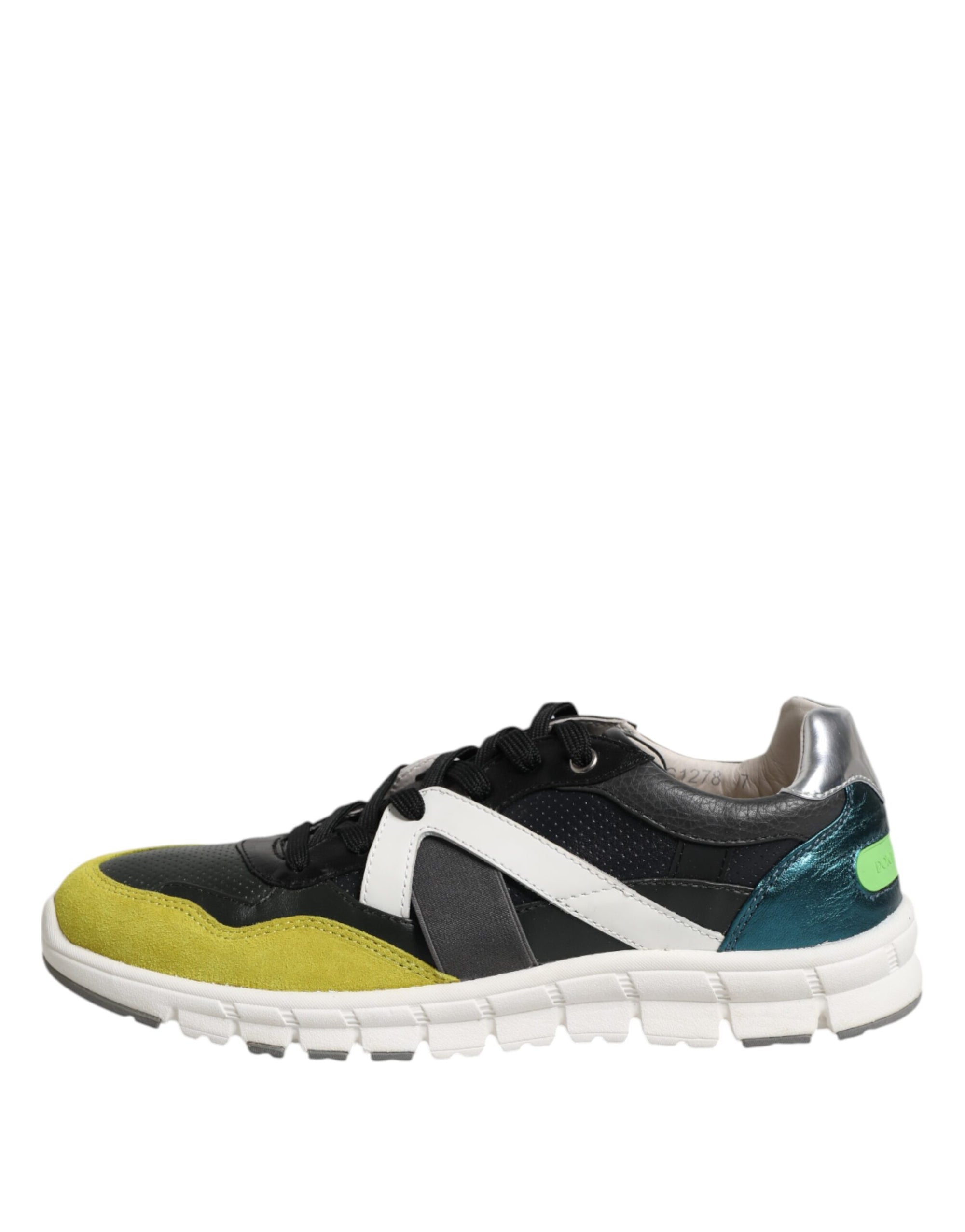 Dolce &amp; Gabbana Multicolor Lace Up Low Top Men Sneakers Shoes