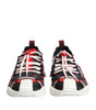 Dolce & Gabbana Multicolor Logo Low Top NS1 Sneakers Shoes