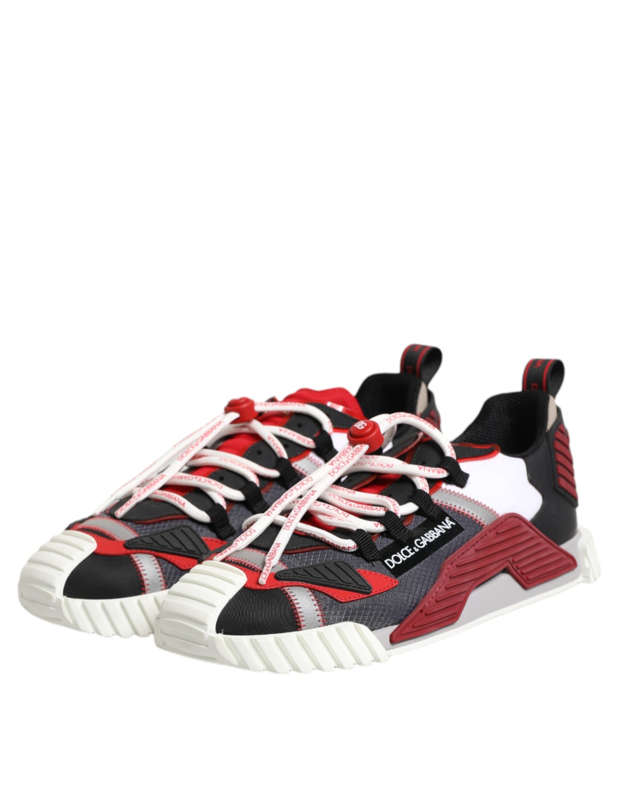 Dolce & Gabbana Multicolor Logo Low Top NS1 Sneakers Shoes