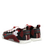 Dolce & Gabbana Multicolor Logo Low Top NS1 Sneakers Shoes