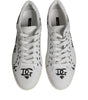 Dolce & Gabbana White London Calf Leather Men Sneakers Shoes