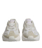Dolce & Gabbana White Low Top Daymaster Men Sneakers  Shoes