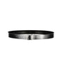 Ceinture en cuir noir Calvin Klein pour homme