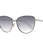 Max Mara Gold Women Sunglasses