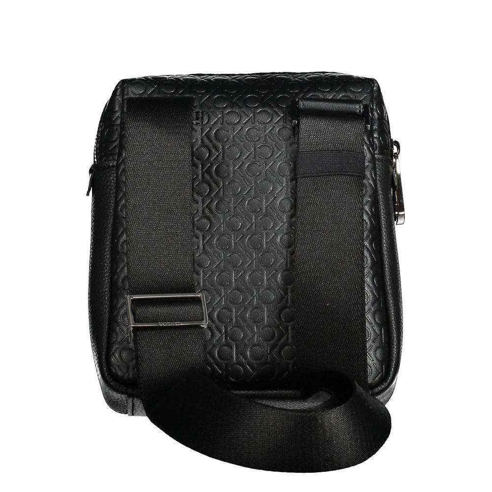 Sac à bandoulière en polyester noir Calvin Klein