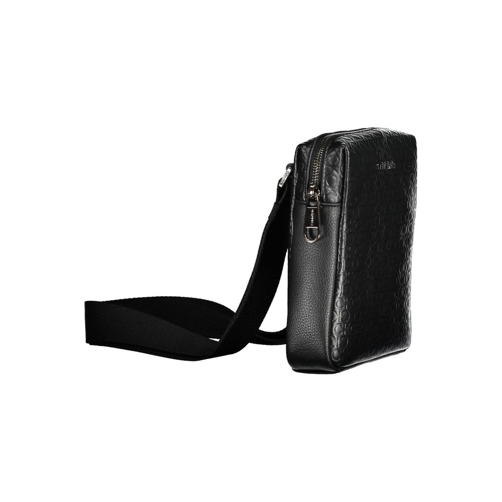 Sac à bandoulière en polyester noir Calvin Klein
