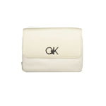 Sac à main en polyester beige Calvin Klein