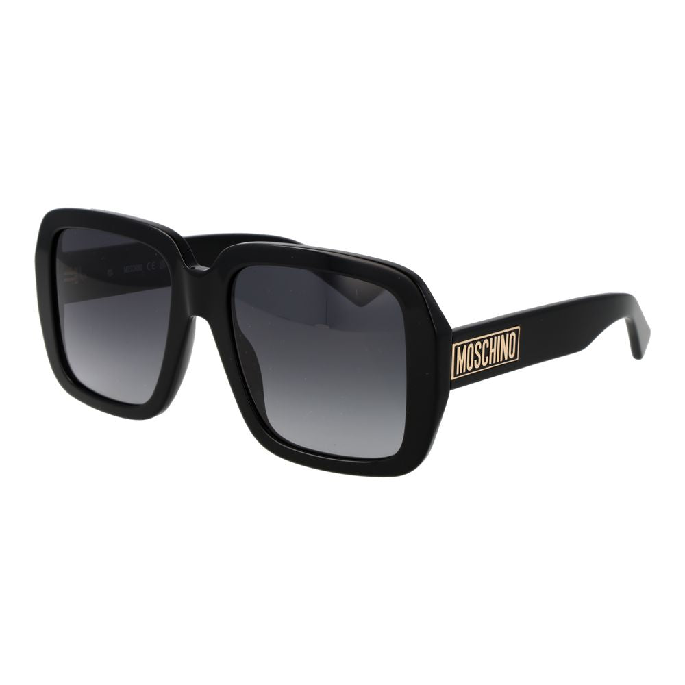 Lunettes de soleil Moschino noires pour femmes