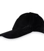Casquette de baseball 6 panneaux en coton noir Dolce &amp; Gabbana