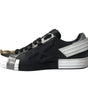 Dolce & Gabbana Black Leather Low Top Sneakers Portofino Shoes