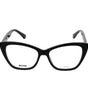 Montures optiques Moschino noires pour femmes