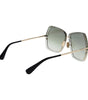 Max Mara Green Women Sunglasses