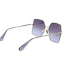Max Mara Silver Women Sunglasses