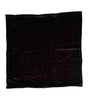 Dolce & Gabbana Black Red Viscose Square Men Foulard Scarf