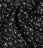 Dolce & Gabbana Black White Printed Square Foulard Scarf