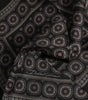 Dolce & Gabbana Black Silk Printed Square Men Foulard Scarf