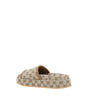 Gucci GG pattern platform Sandals