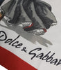 Dolce & Gabbana White Printed Silk Square Men Foulard Scarf