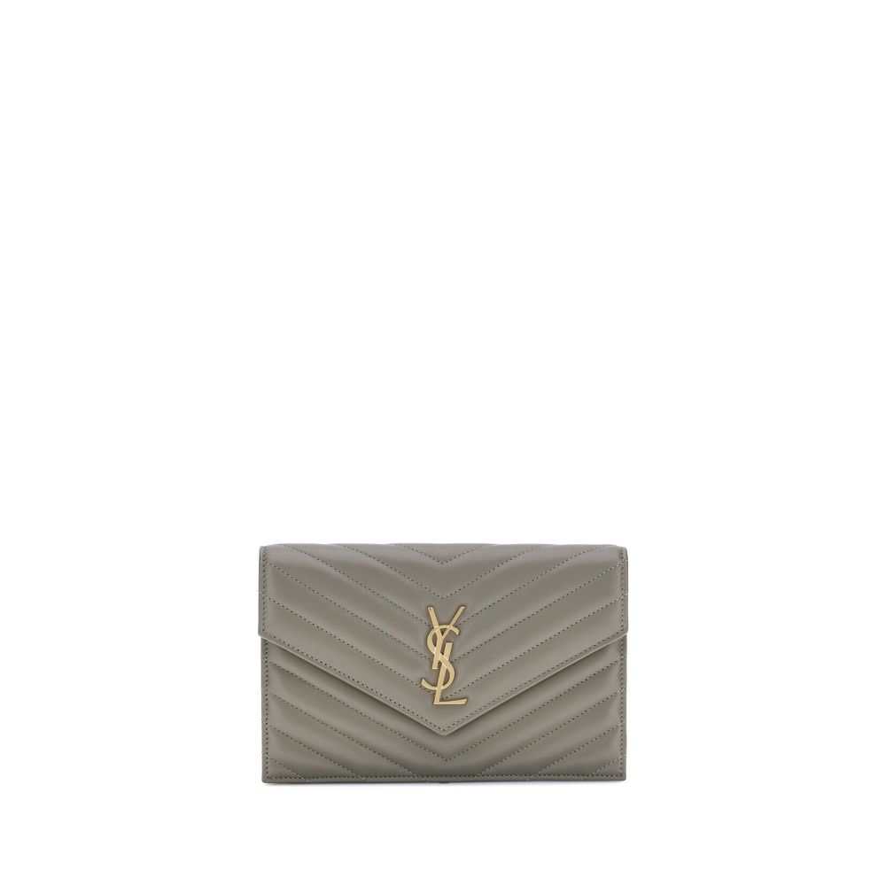 Portefeuille Saint Laurent avec bandoulière