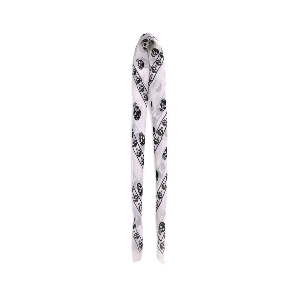 Alexander McQueen Silk Skull Scarf