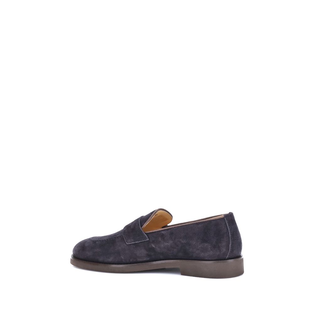 Brunello Cucinelli Mocassins En Daim