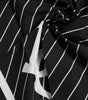 Dolce & Gabbana Black White DG Logo Square Men Foulard Scarf
