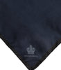Dolce & Gabbana Blue DG Crown Silk Square Men Foulard Scarf