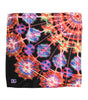 Dolce & Gabbana Black Multicolor Print Square Foulard Scarf