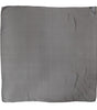 Dolce & Gabbana Gray Black Silk Square Women Foulard Scarf