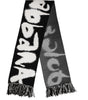 Dolce & Gabbana Black Logo Neck Warmer Wrap Men Shawl Scarf