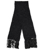 Dolce & Gabbana Black Cashmere Neck Warmer Wrap Shawl Scarf
