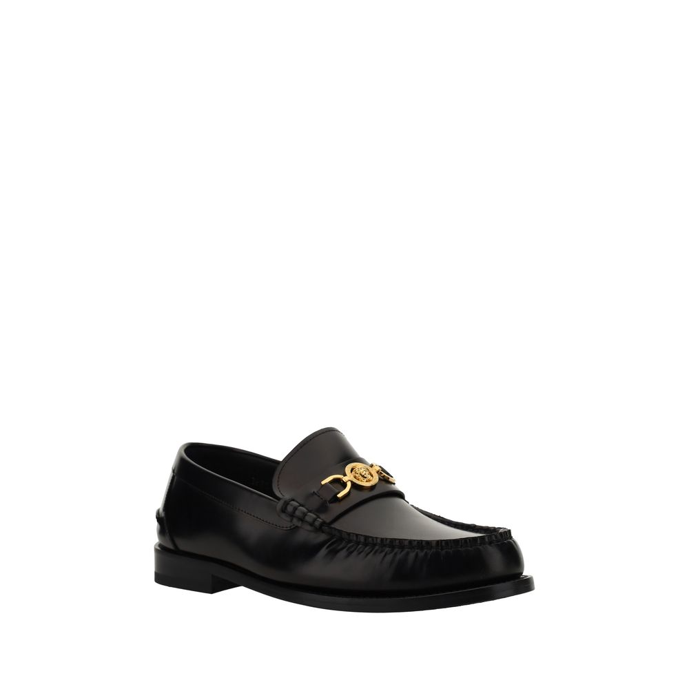 Mocassins en cuir Versace