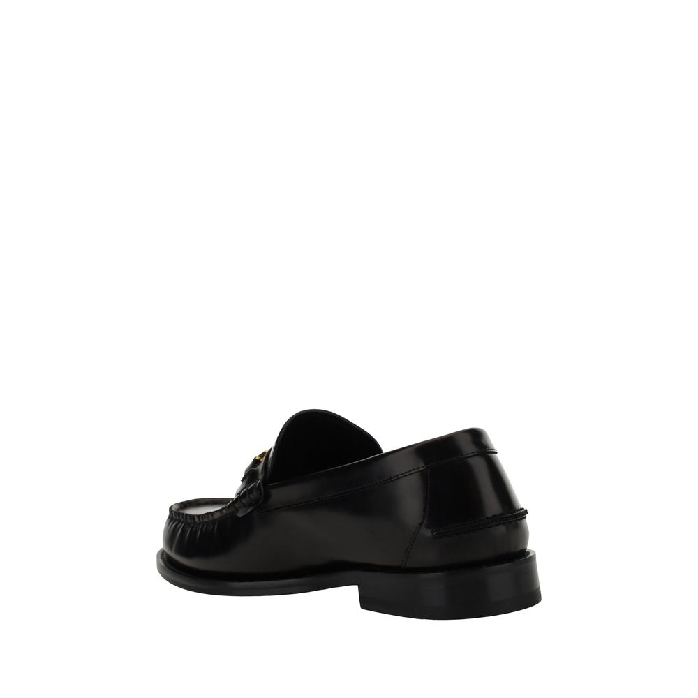 Mocassins en cuir Versace
