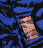 Dolce & Gabbana Blue Black Logo Neck Warmer Wrap Shawl Scarf